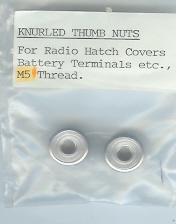 5mm Knurled Finger Nuts (2)